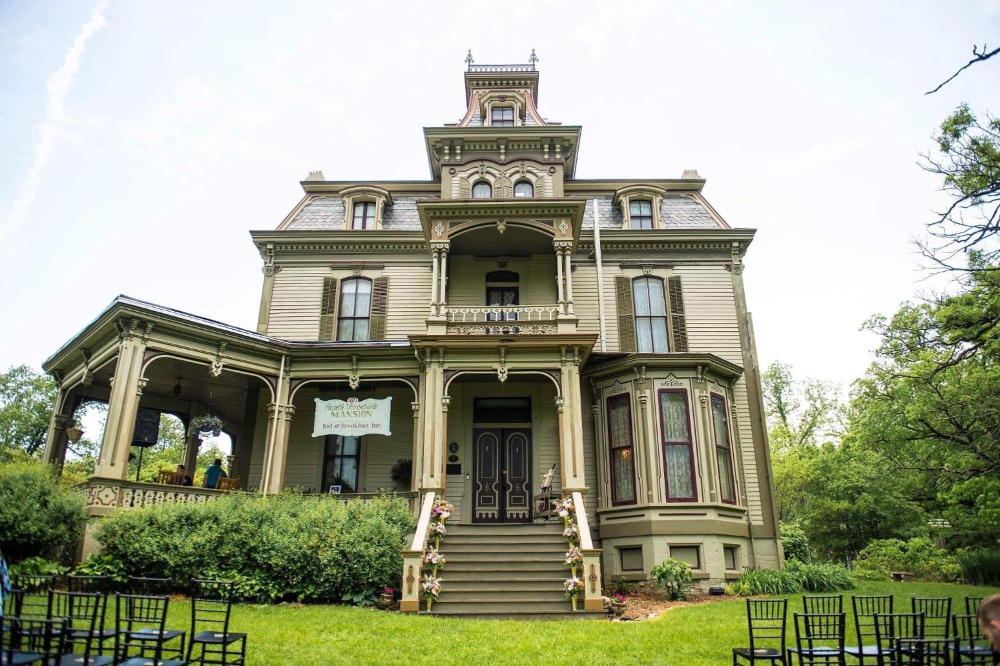 Garth Woodside Mansion Bed And Breakfast Hannibal Exterior foto